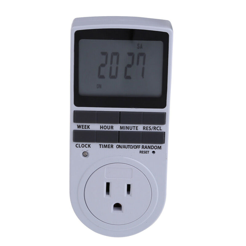 Electric Pug in Protable Timer Digital LED Display Reminder Kitchen Tool US A