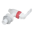 White Red Push Type Plastic Replacement Water Dispenser Tap Faucet
