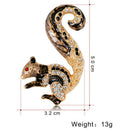 European And American Fashion Jewelry Fashion Personality Cartoon Squirrel  G1K5