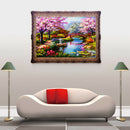 5D DIY Landscape Park Diamond Painting Cross Stitch Embroidery Decor Craft