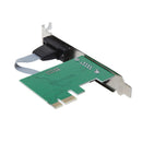 PCI-E PCI to Dual Serial DB9 RS232 2-Port Serial Adapter Controller Card Express