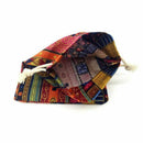 12pc Egyptian Style Jewelry Coin Pouch Print Drawstring Gift Bag Cotton Sac L9Q4