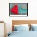 5D DIY Full Drill Diamond Painting Heart Cross Stitch Embroidery (C1015) A