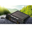 Universal TPMS Tire Pressure Monitoring System Automatic Alarm LCD Display