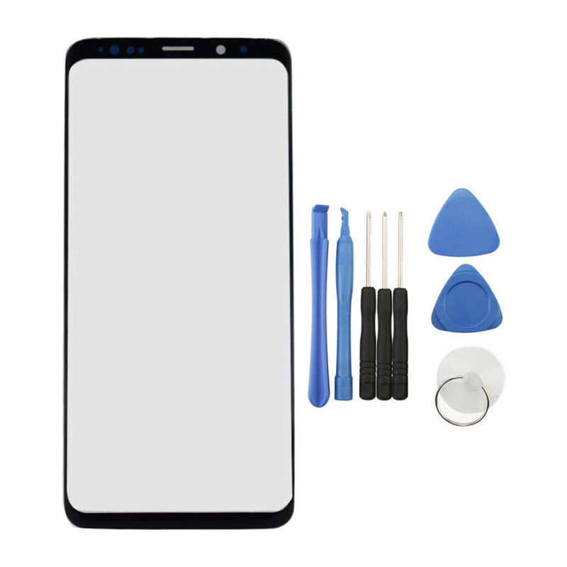 Replace Front Touch Screen Lens Cover Glass W/ Frame for  Galaxy S9 G960