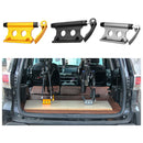 2x Alloy Car Roof Bike Rack Bicycle Vehicles SUV Carry Holder Front Fork Lock