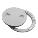White Non Slip 6" Deck Inspection Hatch For Marine Corrosion Resistant