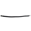 Mens Black Leather Magnet Bracelet Wristband Band 0.23" HOT V7S1