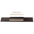 Rosewood Guitar Bridge+ Cattle Bone Guitar Nut+ Saddle for Classic Guitar Kits