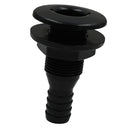 3/4'' Black Plastic Marine Yacht Bilge Pump Thru-Hull Fittings For Boat