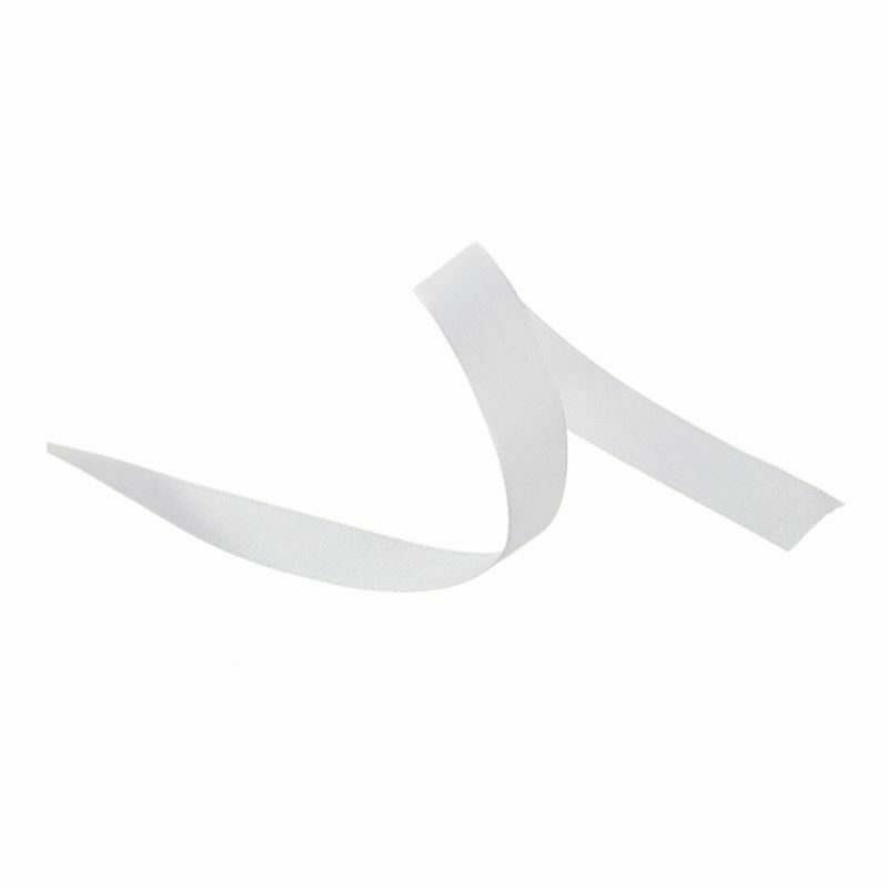 1 roll Silk Satin Ribbon 15mm 22 Meters for Wedding Partyï¼ˆwhiteï¼‰