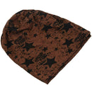 Unisex Winter Cotton Beanie Cap Thin Hip-hop Star Hat, Coffee
