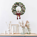 Christmas Tree Glass Showcase Waterproof Wall Crystal Window Stickers (I) A