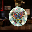 Butterfly 5D Diamond Painting LED Light Full Drill Night Lamp F. Home Decor Gift