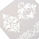 Plastic Printing Coffee Cake Stencils Template Buttercream DIY Spray Mold