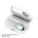 S11 Wireless BT5.0 Touch Control Single Earbud Headset with Charging Case