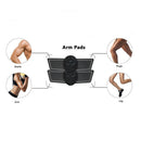 4X Portable Abs Stimulator Muscle Toner Belt Arm Training Toner Body Muscle /