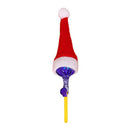 12pcs Mini Christmas Hats Decorative Cutlery Holder Lollipop Top Cover Gift A