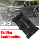 4x Roll Bar Grab Handle for Jeep Wrangler YJ LJ TJ JK JL Gladiator JT 87-20 A
