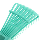 Salon Hair Curly Style Care Antistatic Barber Detangle Teasing Comb Green