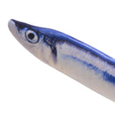 2pcs Pet Kitten Moving Wagging Fish Toys Cat Chew Training Kicker For Cat