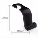 Auto Fastener Clip Car Seat back Hook Trunk Bag Hook Holder Hanger Backseat