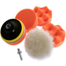 7pcs/set Polishing Waxing Buffing Pad Sponge Kit Set for Car Polisher Buffer New