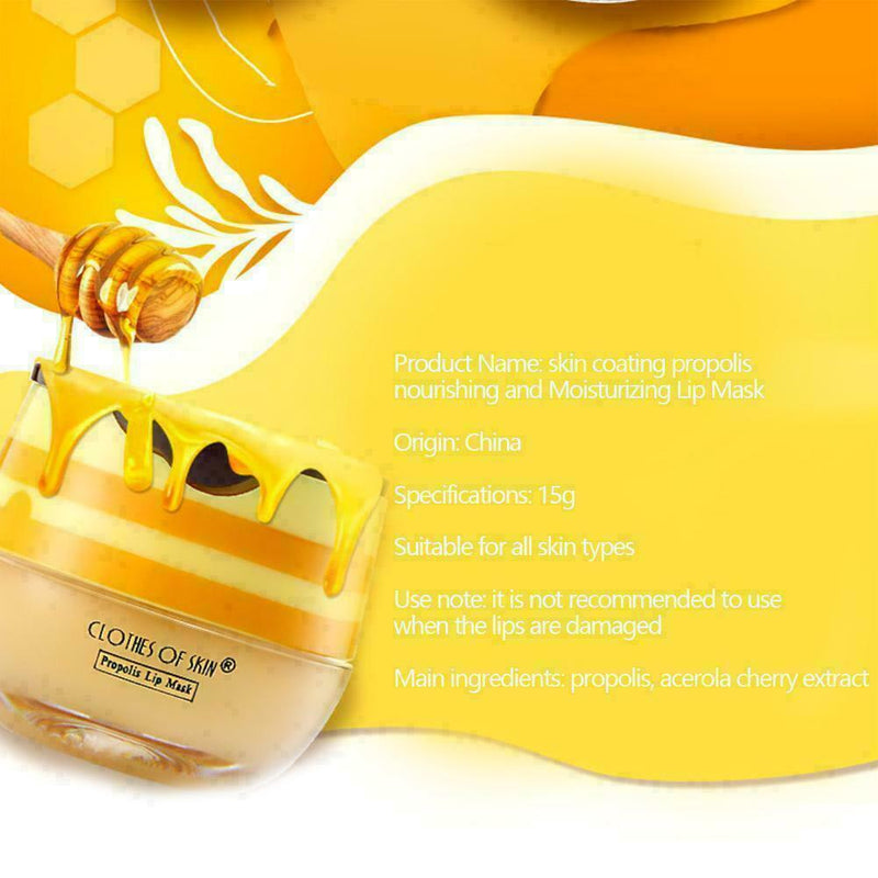 Moisturizing, nourishing lipstick propolis lip membrane A7R5 G3T4