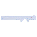 4 Types 4pcs/Set White Eye Straight Edge PD Ruler Pupillary Distance Rulers BX