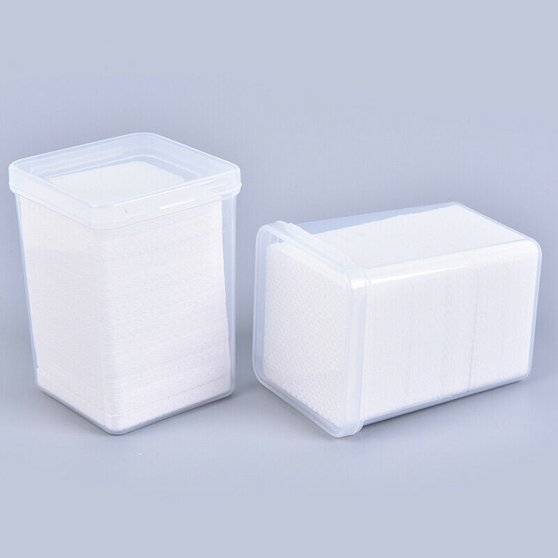 200Pcs/Box Lint-Free Nail Polish Remover Cottons Nail Art Soft Wipe Cleaner S Nw