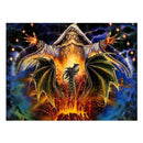 5D DIY Sorcerer Diamond Painting Embroid Cross Stitch Rhinestone Kits Decor