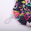 2pcs Women Ladies Flower Scrub Surgery Cap Nurses   Chemo Hat