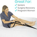 Sitting Hoist Black Bed Ladder Pull Up Assist Device for Elderly Senior