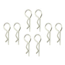 8PCS Metal Body Pins Clips for WLtoys 124018 124019 RC Car Crawler Accessory