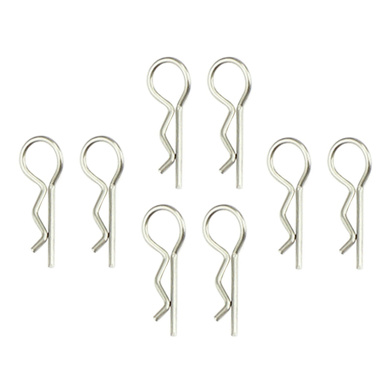 8PCS Metal Body Pins Clips for WLtoys 124018 124019 RC Car Crawler Accessory