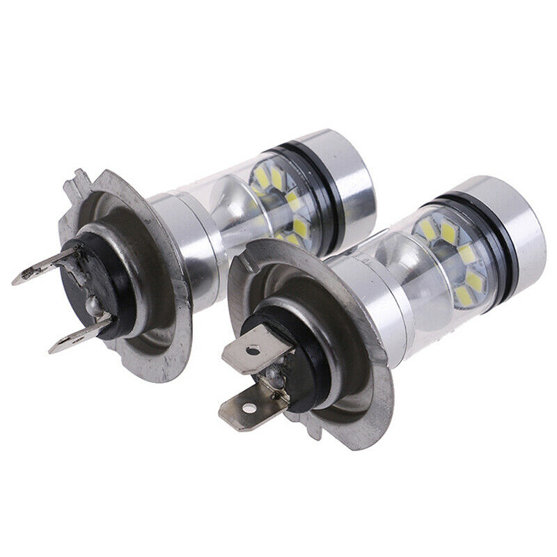 2pcs H7 120W 24000LM automotive LED headlights COB kit 6000K FT