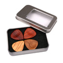 1 Pack Wood Guitar Finger Picks+Storage Box Organizer for Teen Girls Kids