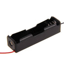 5PCS Plastic Battery Case Holder Storage Box for 1x 18650 Battery 3.7V Black