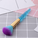 Diamond Makeup Brush Women Beauty Blush Brush Cosmetic Tool (Blue) A