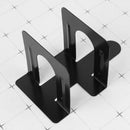 Simple Style Metal Bookends Iron Support Holder Nonskid Desk Stands For Books