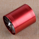 Auto Double Air Intake Turbonator Dual Fan Turbine Gas Fuel Saver Supercharger