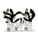 1Pcs Stainless Steel Stylish Tissue Holder Napkin Dispenser Durable Plant D