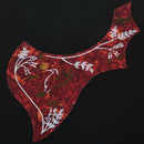 Guitar Plectrum Protective Cover Bird Flowers for the Right Folk Guitar 41  U8X1