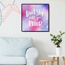 Full Diamond Painting Cross Stitch Rhinestone Mosaic (L2133 Do Not Stop)