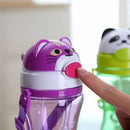 1Pc Cute baby kids straw cup drink water juice cup bottles children gift ME