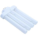 220V 27W 4 Pin Rows 6500K Double-H Quad Tube Compact Fluorescent Lamp Light B9L4