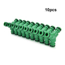 10X Plastic Y-Piece 3 Ways Water Hose Pipe Tube Connector Joiner Water Splitter