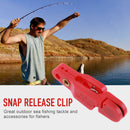 10X Offshore Fishing Adjustable Planer Board Snap Release Clip Kite Line Clips