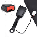 2xUniversal Auto Car Seat Belt Buckle Socket Plug Connector W/Warning Cable 7/8"