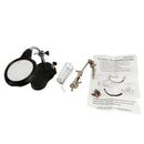 3.5x &12X 3rd Helping Hand Clip LED Magnifying Soldering Stand Lens Magnifier